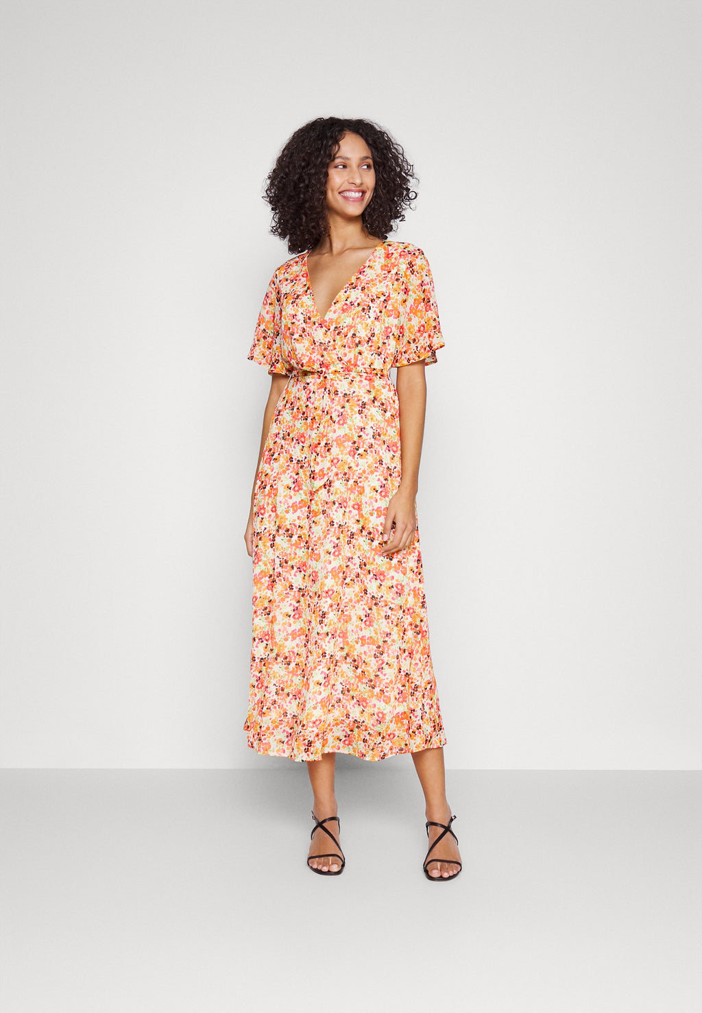 ONLLUCIE MIDI WRAP DRESS PTM Media 3
