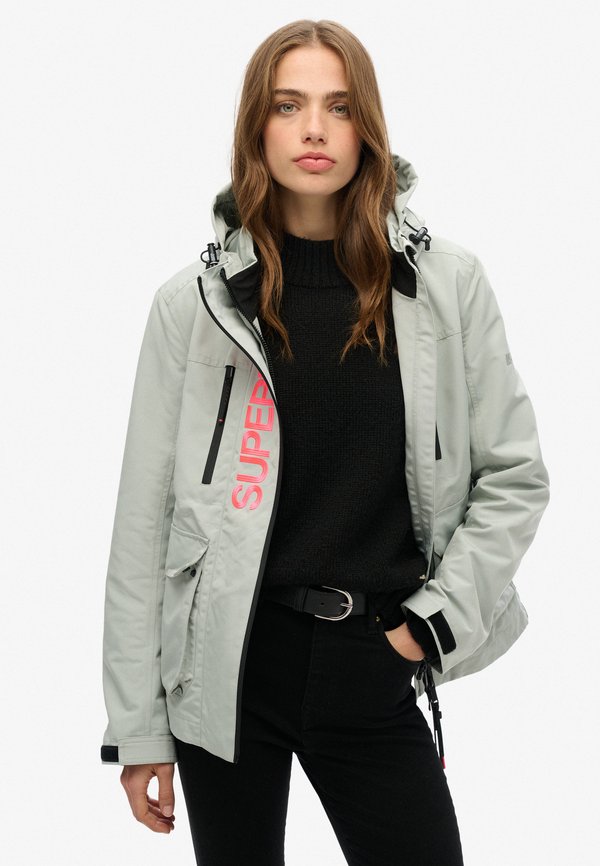 Superdry & Co HOODED ULTIMATE TECH - Light jacket - puritan grey