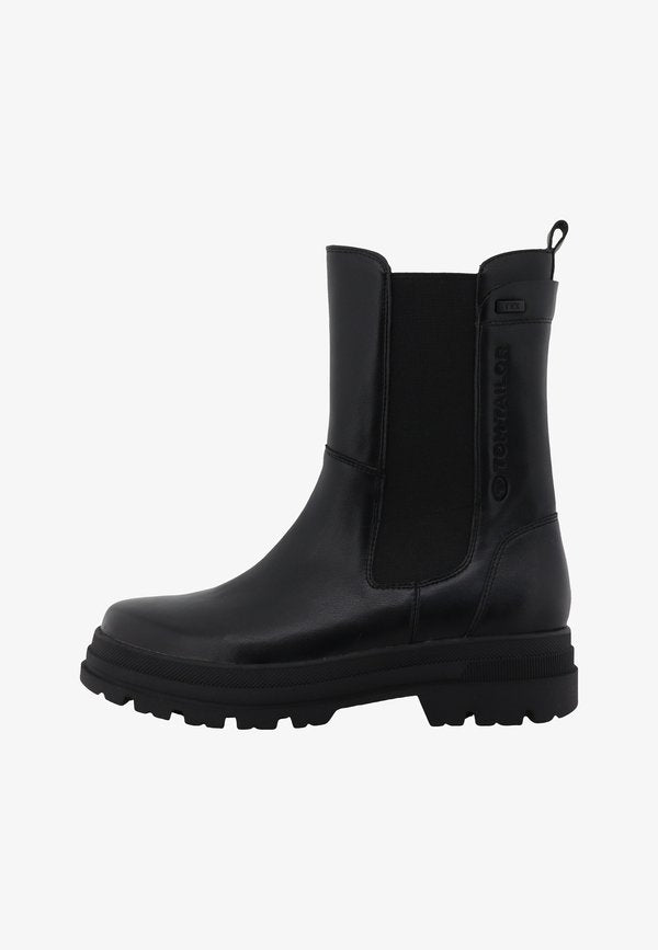 TOM TAILOR STIEFEL - Platform ankle boots - black