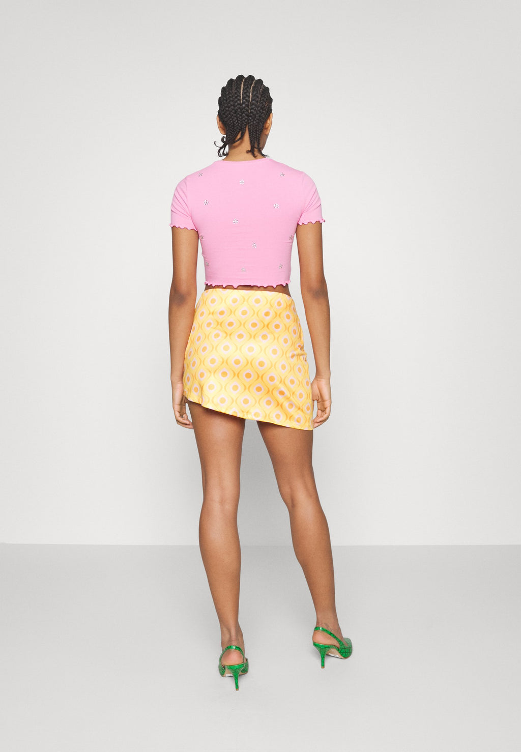 Noisy May NMSISSI ASYMMETRIC SHORT SKIRT