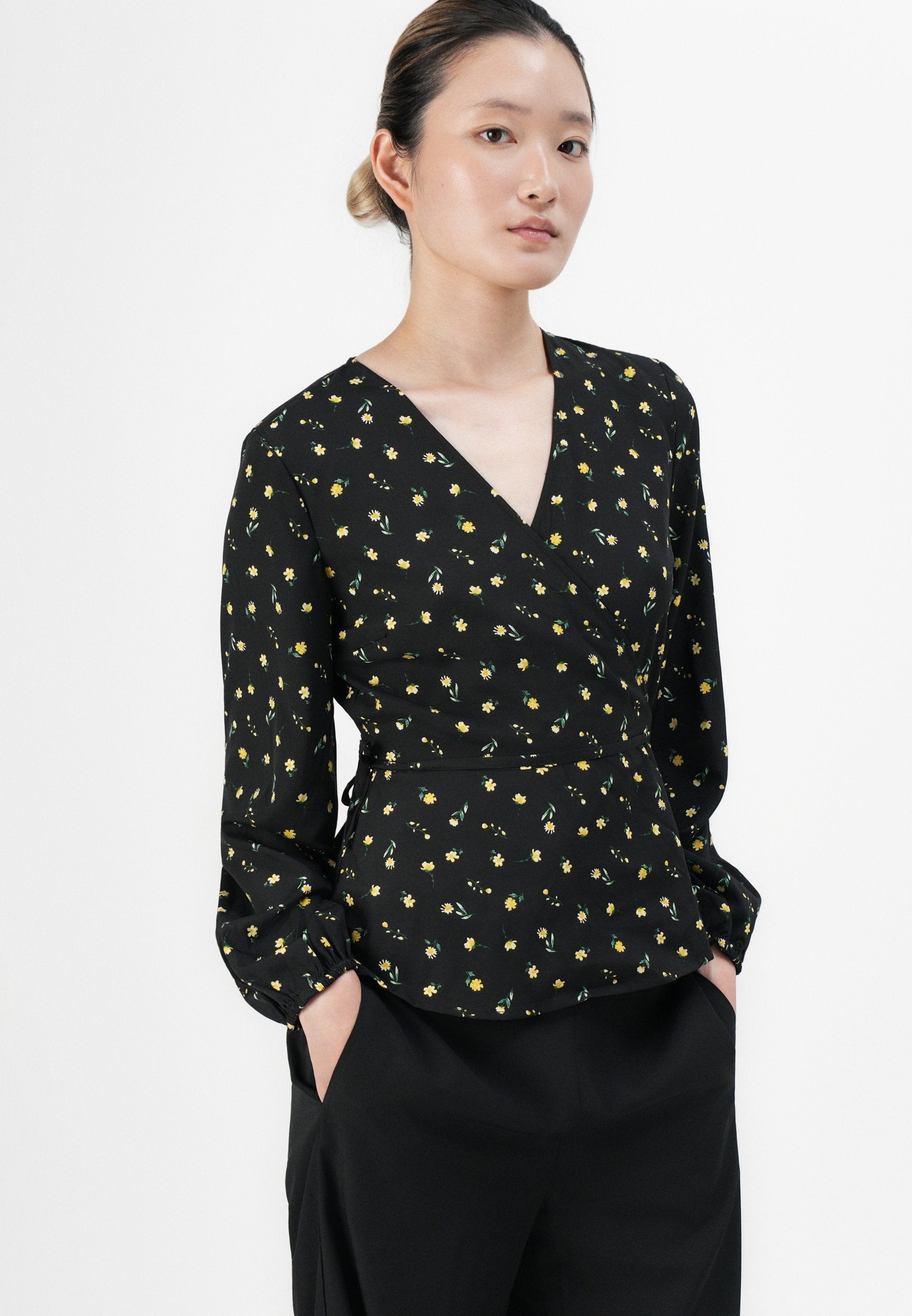 VILA VIELLIE PEPLUM WRAP