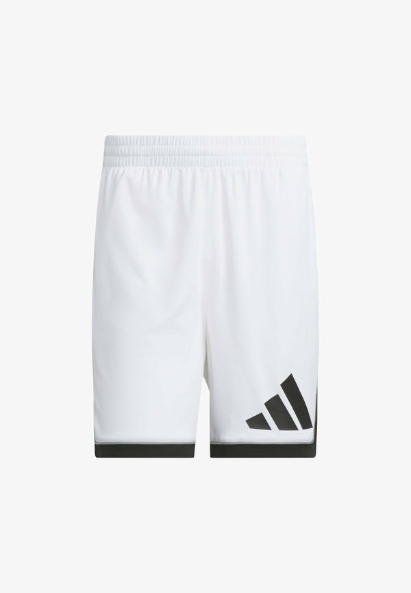 adidas Performance BADGE OF SPORT SHORT 9IN - Sports shorts - white   black