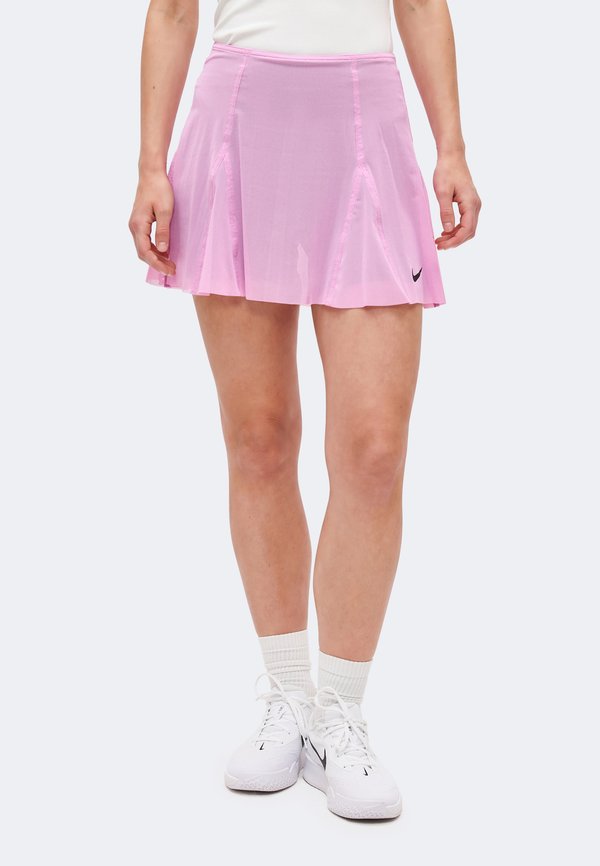 Nike Performance NIKECOURT ADVANTAGE SLAM SKIRT  - Sports skirt - light magenta/tattoo/black