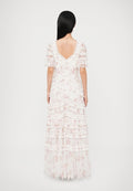 Needle & Thread MAGNOLIA DITSY AMARA RUFFLE GOWN