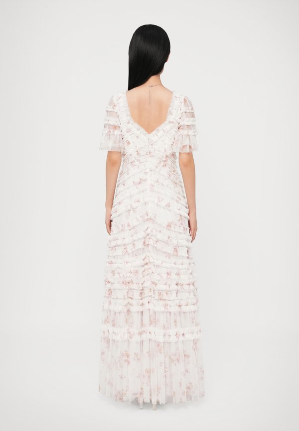 Needle & Thread MAGNOLIA DITSY AMARA RUFFLE GOWN