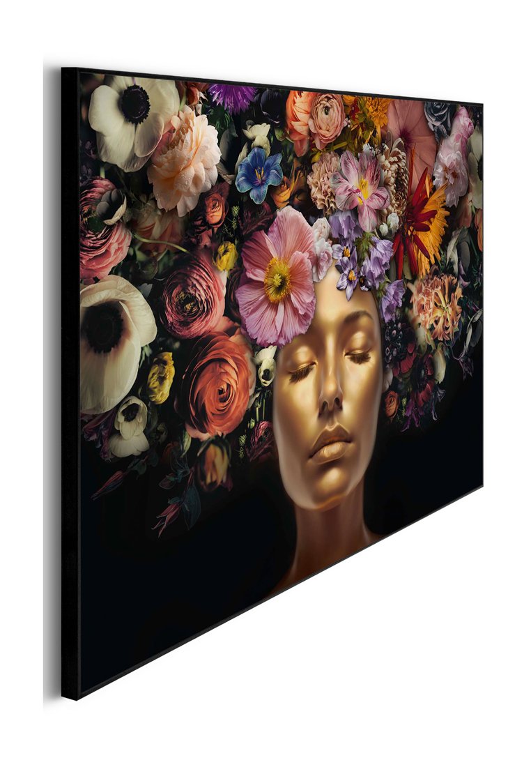 Orange Wallz FLORAL SILENCE