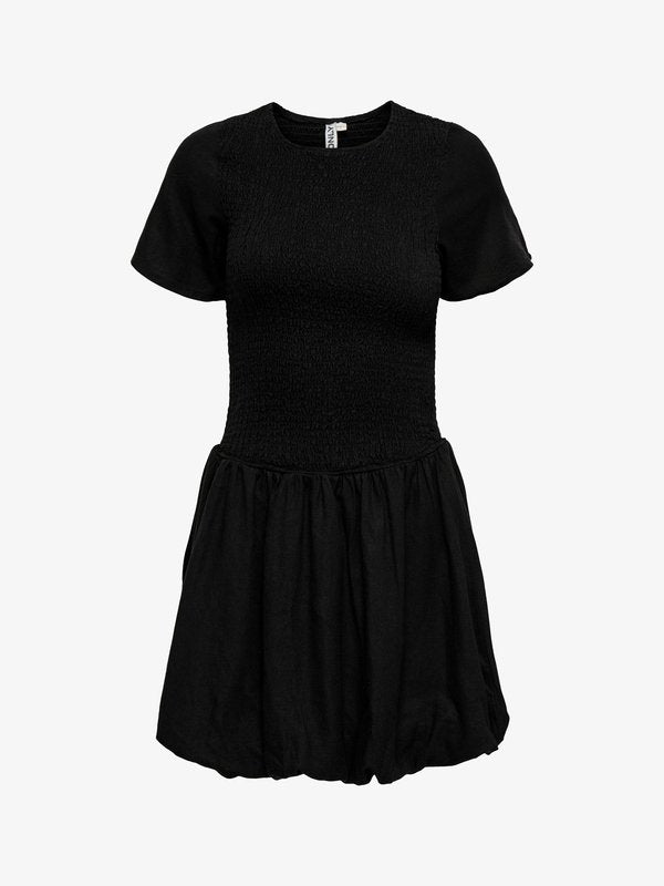 ONLY ONLGOA Linen Short - Day dress - black