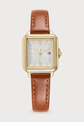 Tommy Hilfiger MIA - Watch - green/gold-coloured