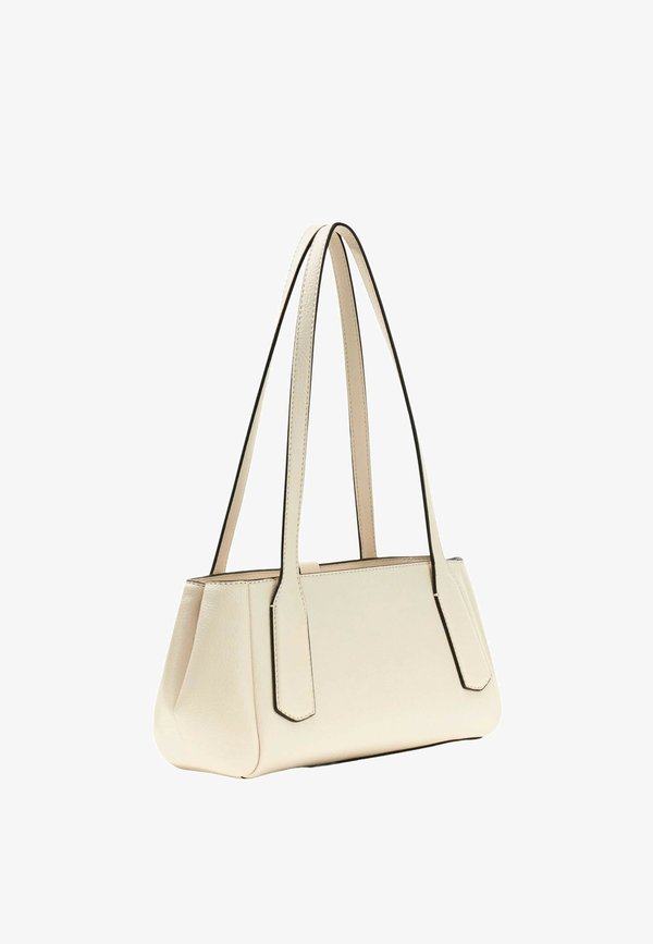 Guess BROOKE OFF VAR - Handbag - mottled beige