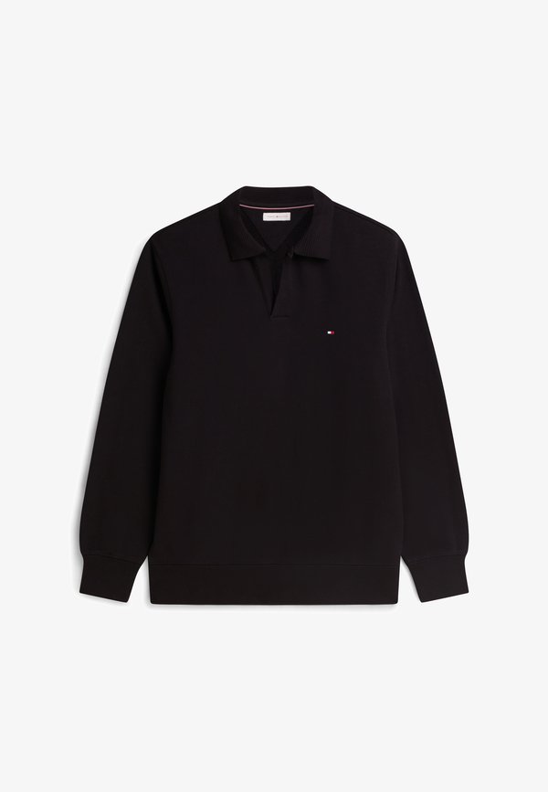 Tommy Hilfiger RUGBY SWEATSHIRT  - Sweatshirt - black