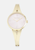 Calvin Klein JOYFUL - Watch - gold-coloured/pink