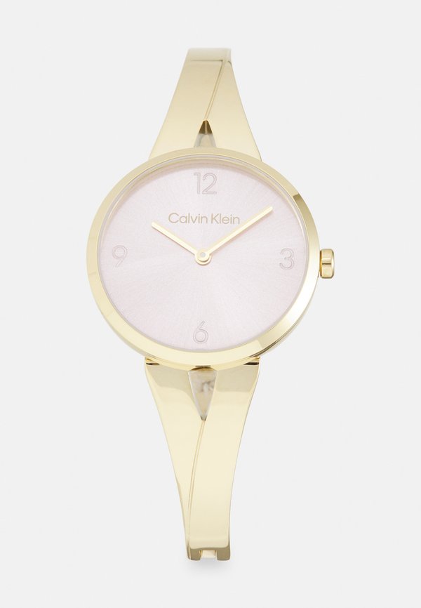 Calvin Klein JOYFUL - Watch - gold-coloured/pink