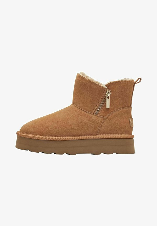 s.Oliver Ankle boots - cognac