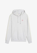 Puma ESSENTIALS ELEVATED FLEECE HOODIE - Hoodie - white glow heather