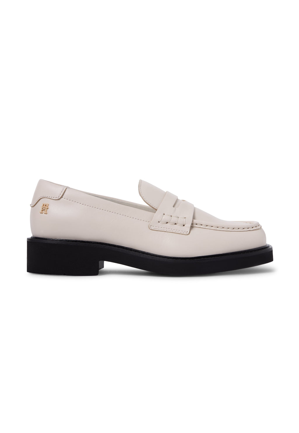 LEATHER CHUNKY PENNY LOAFERS Media 5
