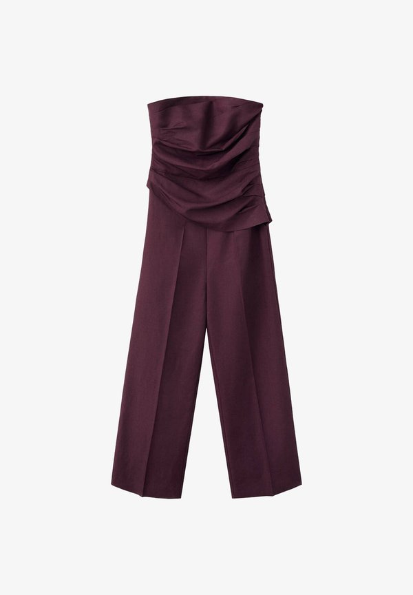 Mango ADULT - Jumpsuit - wine
