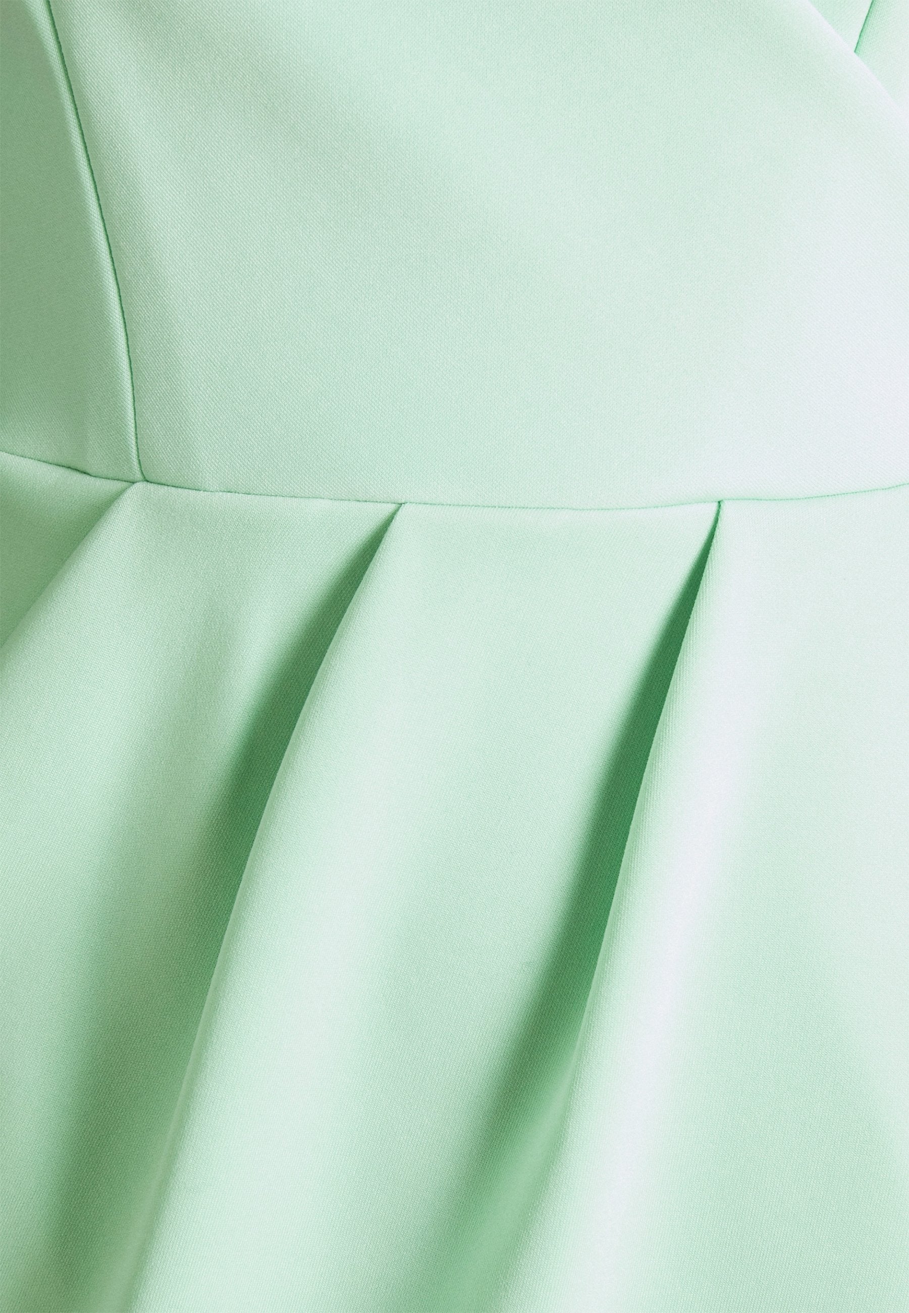 Closet WRAP PLEATED MINI DRESS