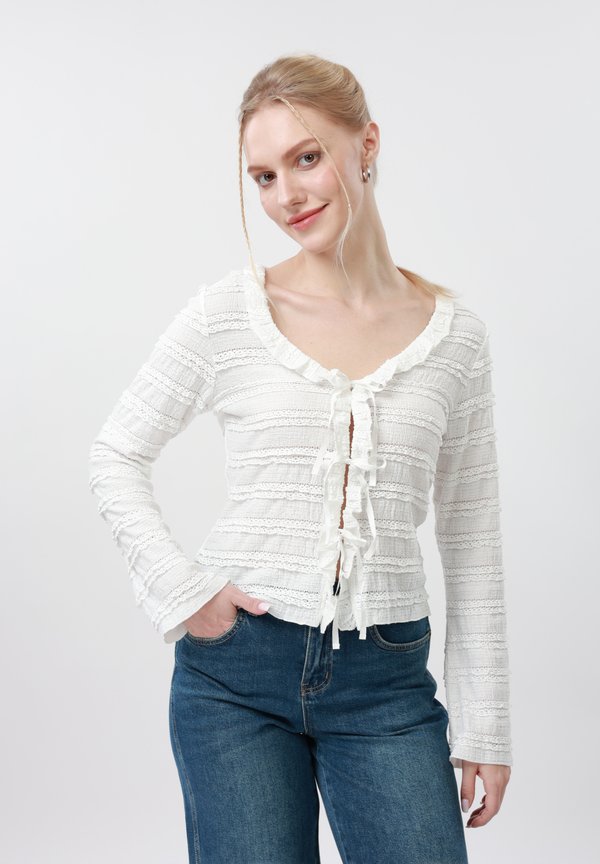 Even&Odd RUFFLE LACE TIE-UP