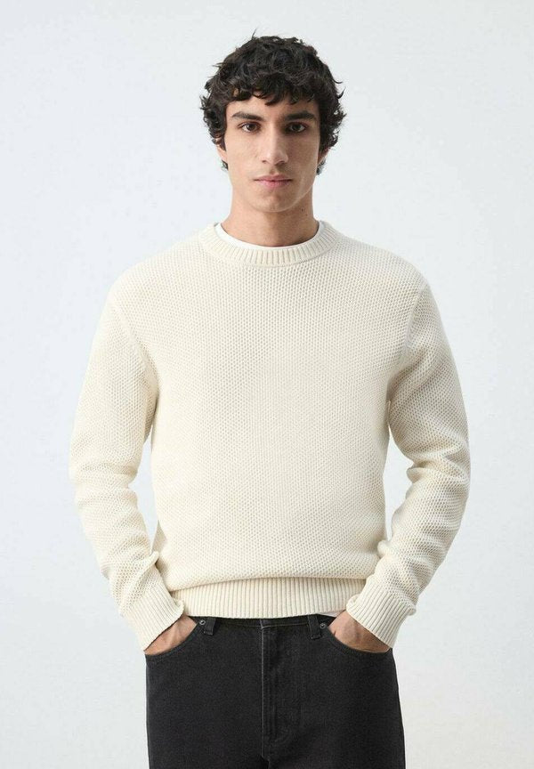 Mango Jumper - off-white