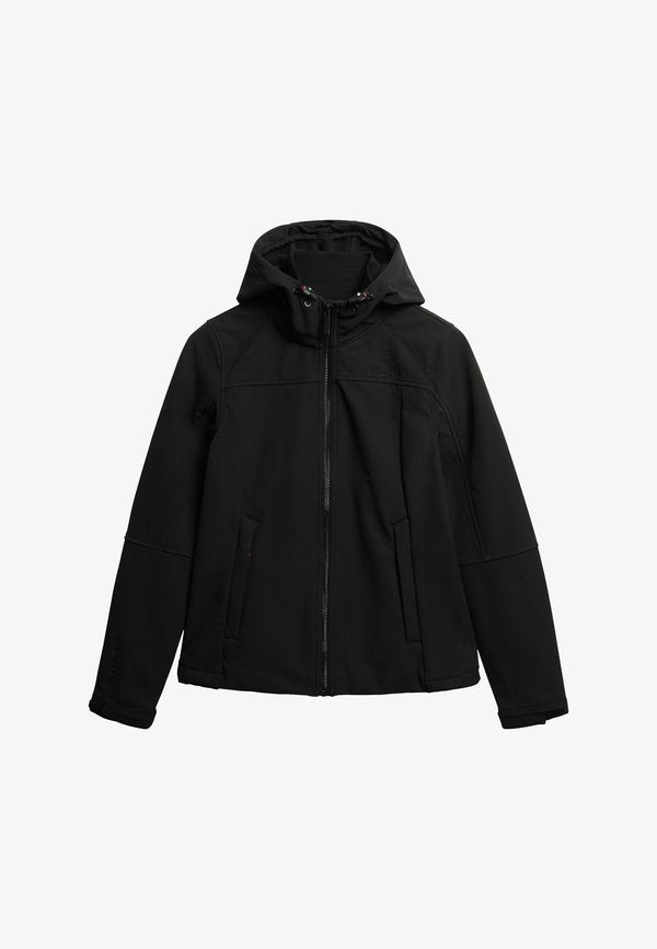 Superdry & Co HOODED CLASSIC TREKKER - Light jacket - black