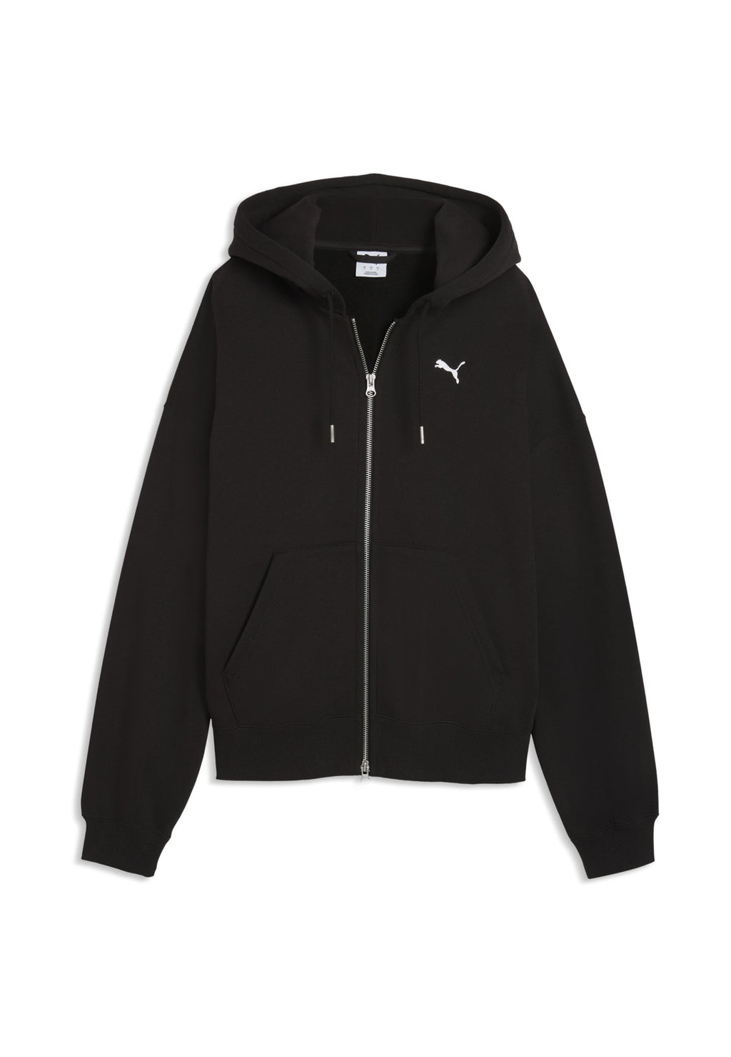 Puma WARDROBE ESS FULL-ZIP BOXY HOODIE FL