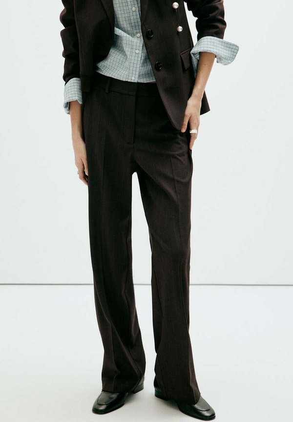 Mango ADULT - Trousers - dark brown