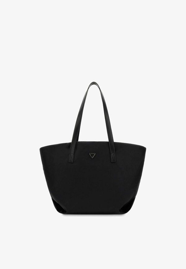 Guess ANNETTE TRAVEL TOTE - Handbag - black