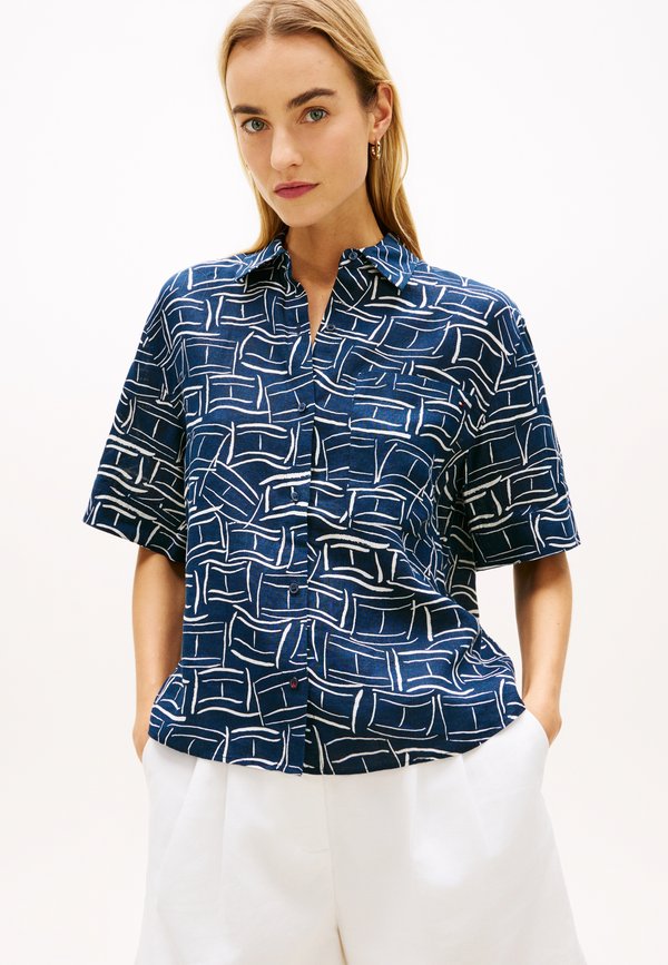 Tommy Hilfiger Button-down blouse - dark night navy