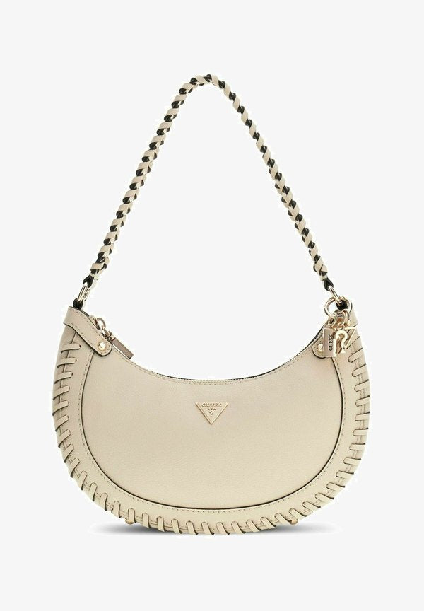 Guess PETRA HOBO SHOULDER BAG - Handbag - bone