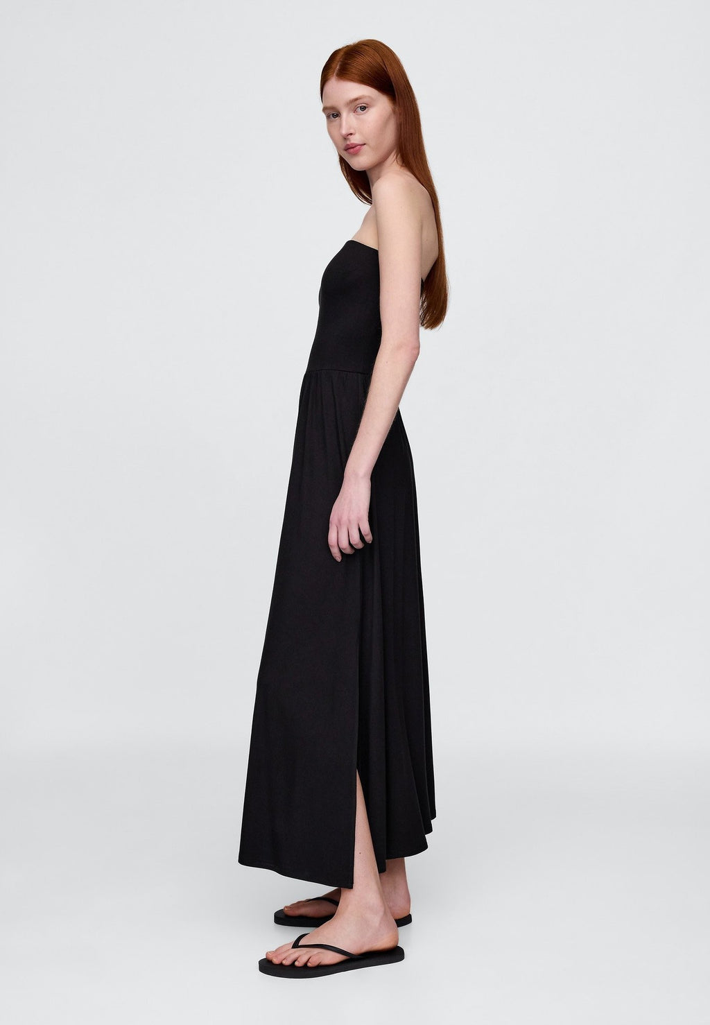 GAP STRAPLESS DROP WAIST DRESS
