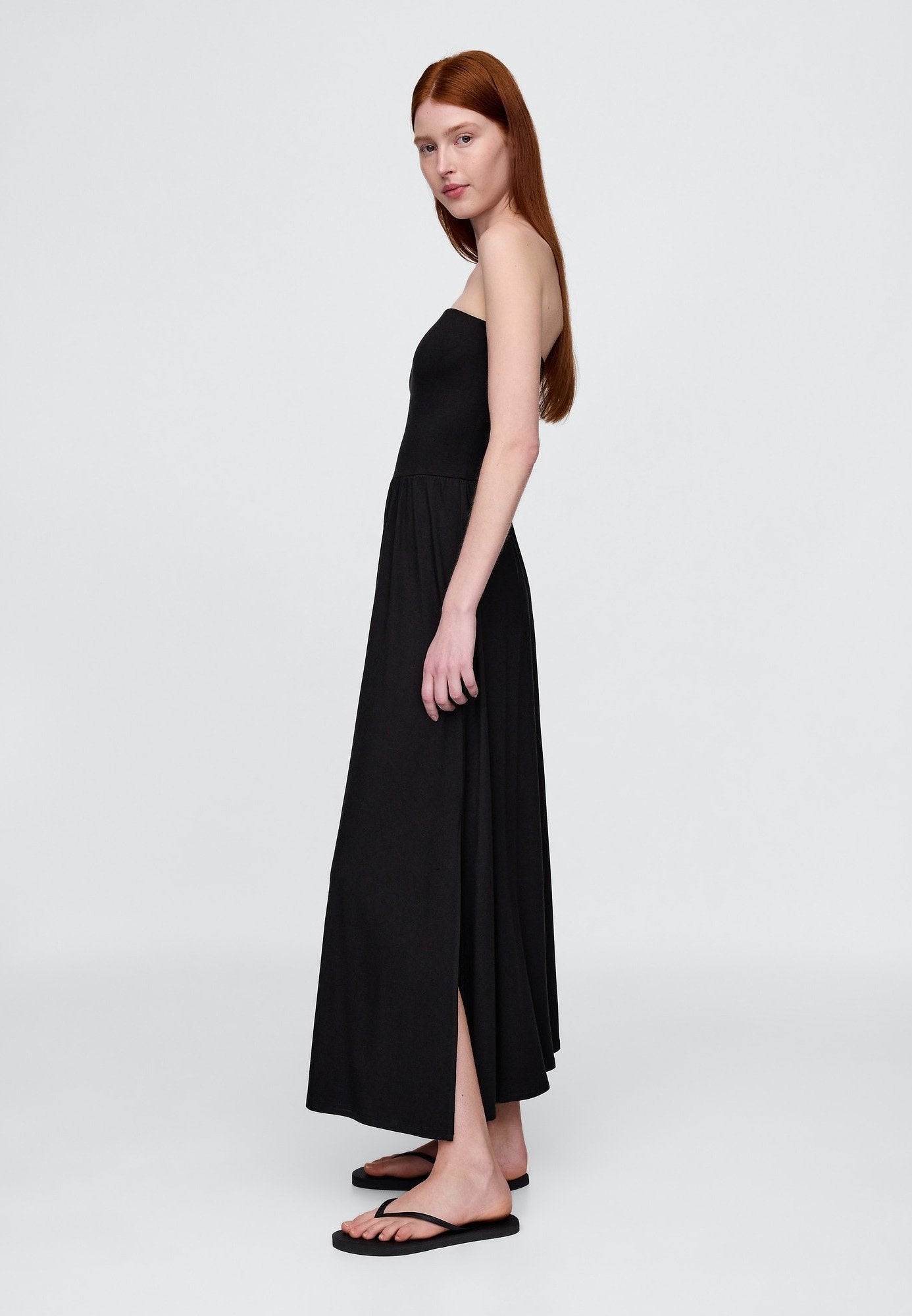 GAP STRAPLESS DROP WAIST DRESS