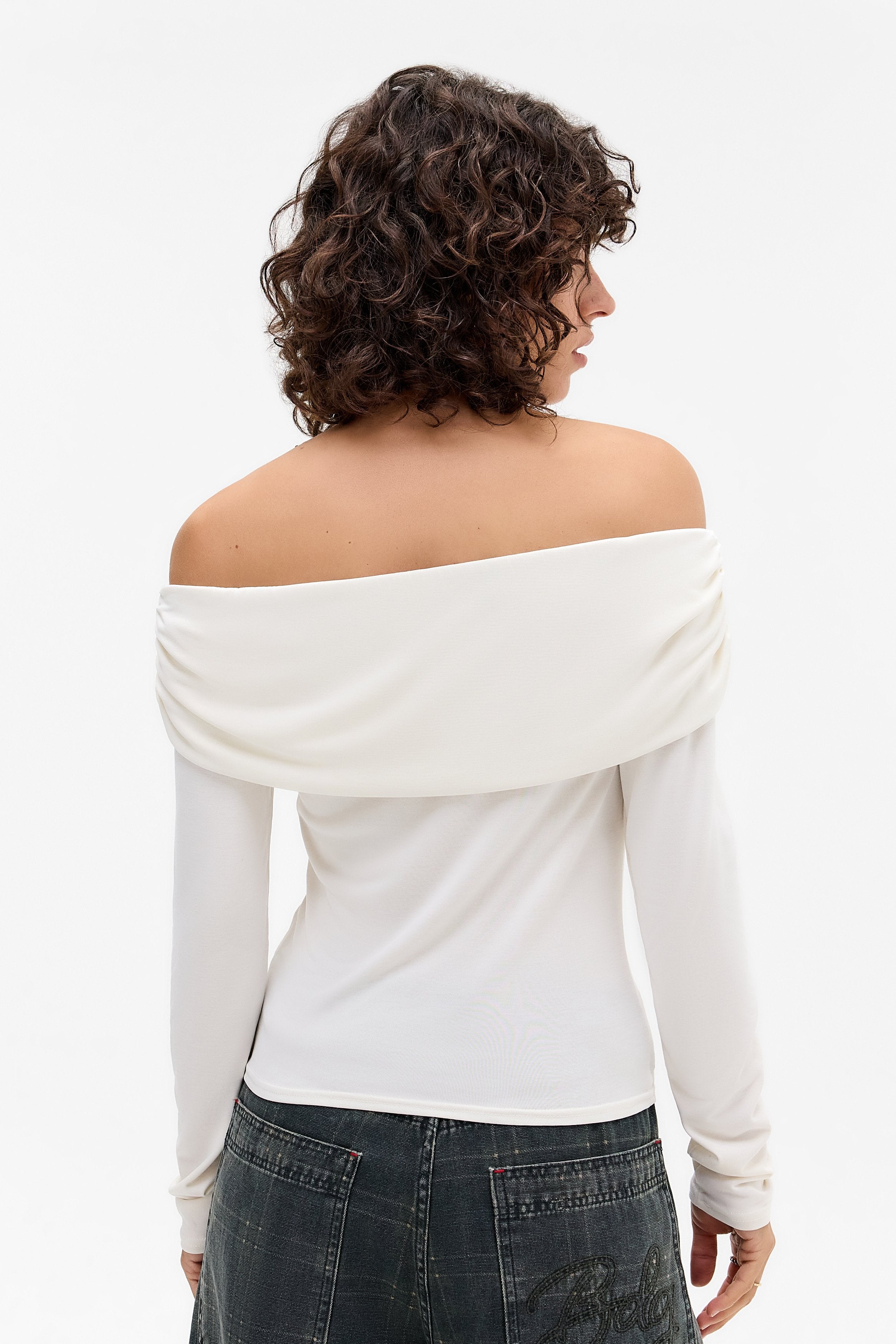 BDG Urban Outfitters ULTIMATE BARDOT LONG SLEEVE