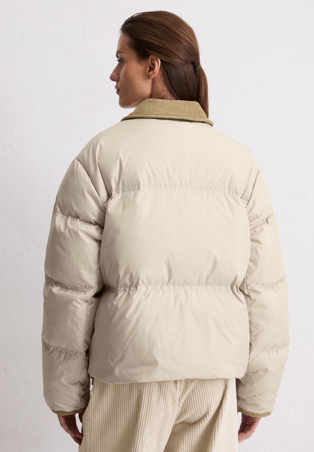 Marc O'Polo JACKET CONTRAST COLLAR FLAP POCKETS