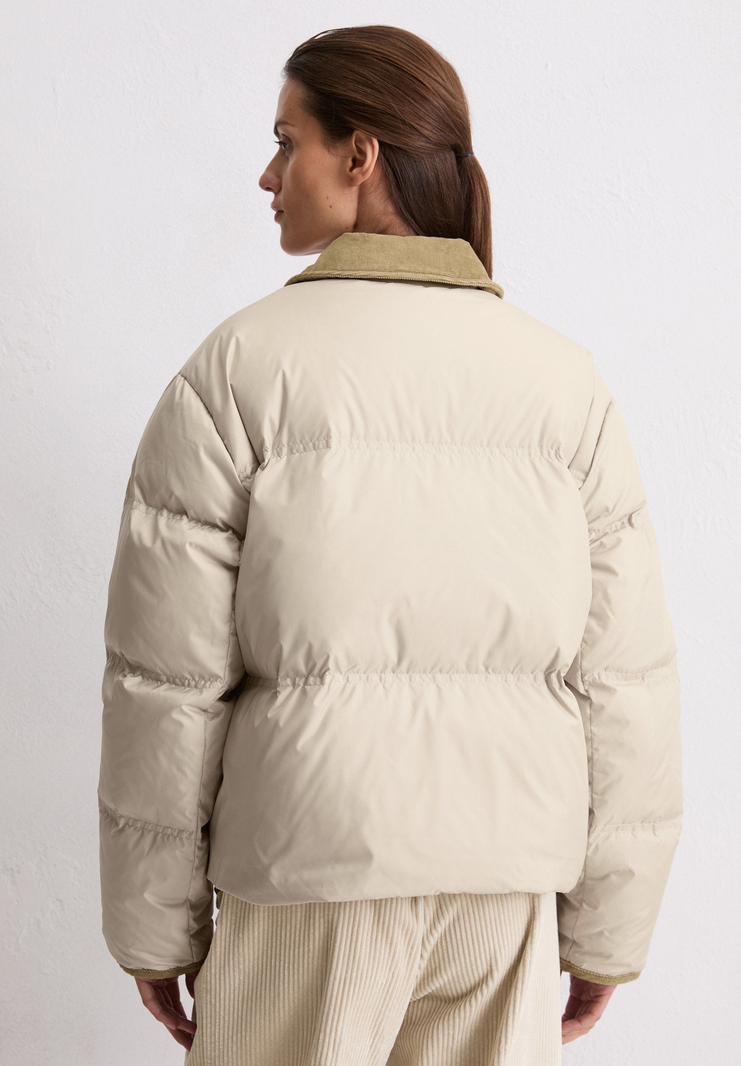 Marc O'Polo JACKET CONTRAST COLLAR FLAP POCKETS