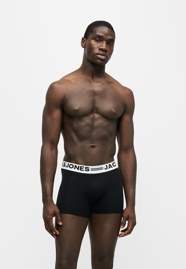 Jack & Jones JACSENSE 5 PACK - Trunks - black/white