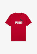 Puma LOGO TEE - Print T-shirt - for all time red