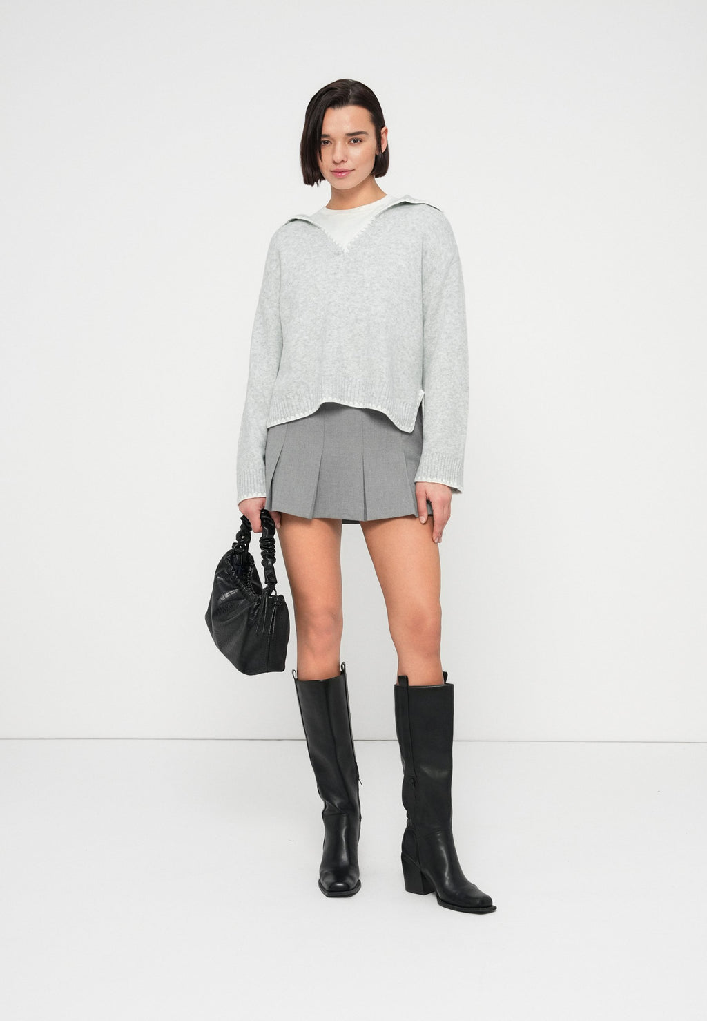 VILA Knitted V-neck