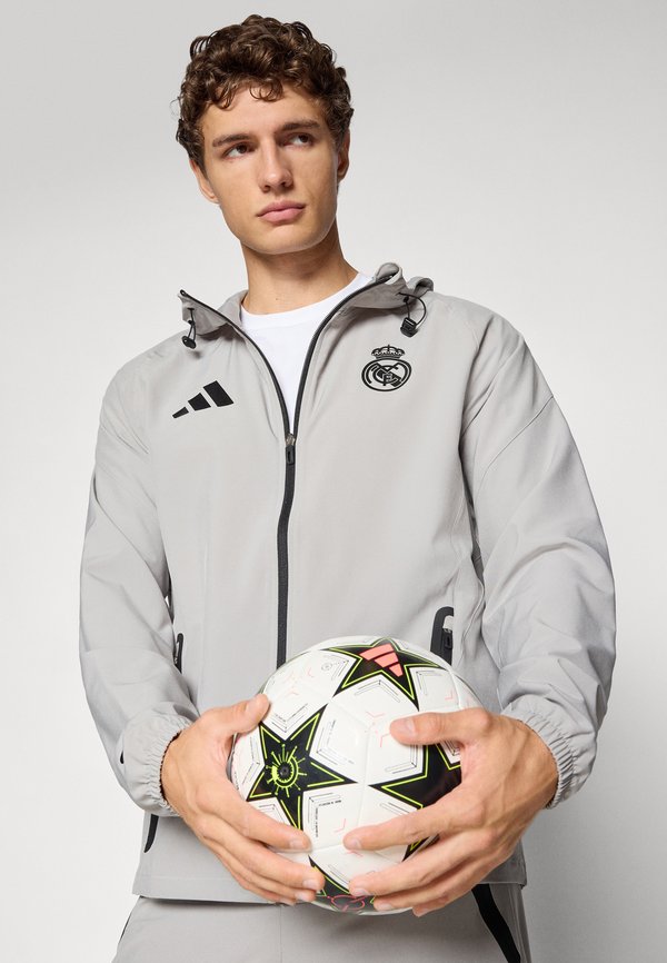 adidas Performance REAL MADRID TIRO25 COMPETITION VIS TECH TRAVEL JACKET