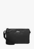Lacoste FLAT CROSSOVER BAG - Cross body bag - black