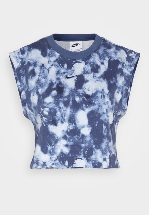Nike Sportswear Print T-shirt - gridiron/diffused blue