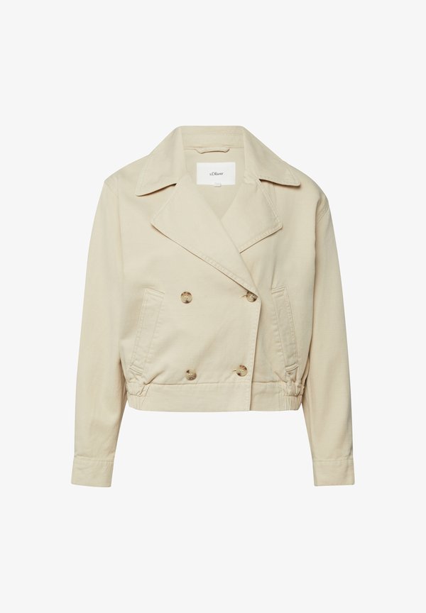 s.Oliver Summer jacket - beige