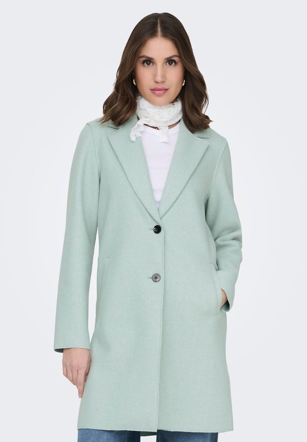 ONLY ONLCARRIE BONDED OTW  - Short coat - jadeite