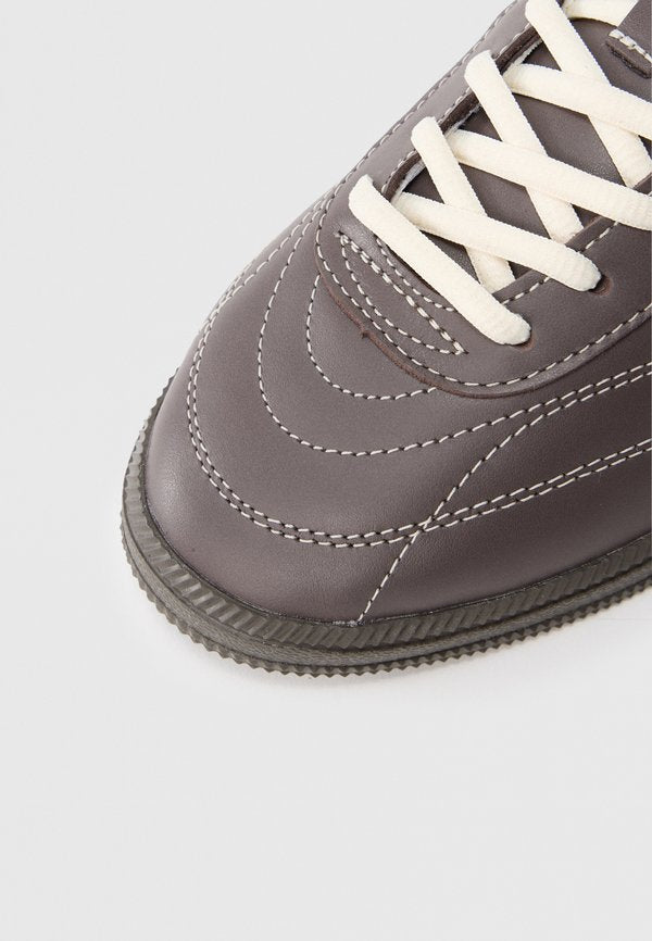 Tommy Jeans THE GREENWICH TOPSTITCH LEATHER TRAINERS