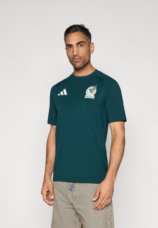adidas Performance MEXICO TIRO TRAVEL TEE - National team wear - aurora ivy