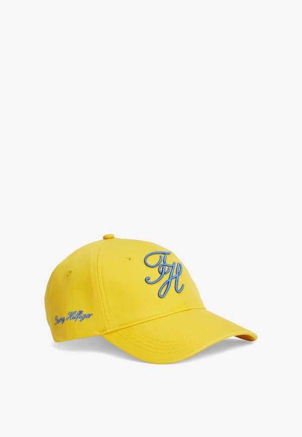 Tommy Hilfiger TH SCRIPT SOFT 6 PANEL CAP UNISEX - Cap - morningside yellow