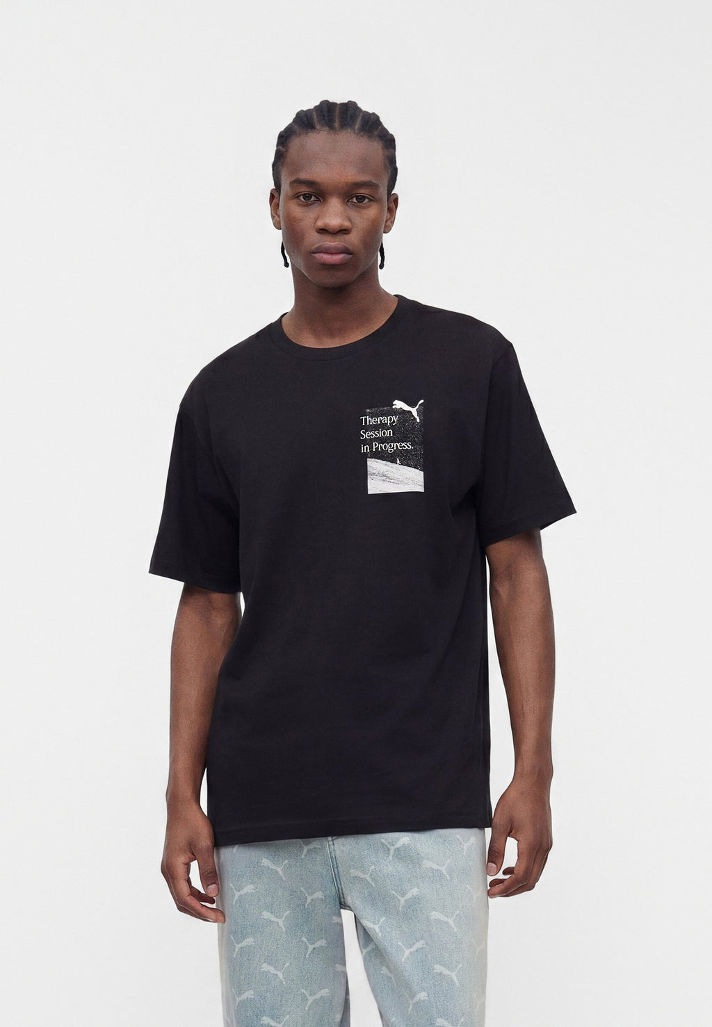 Puma GRAPHICS POSTER RELAXED TEE