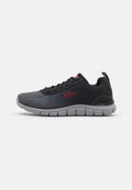 Skechers TRACK - Trainers - black/charcoal