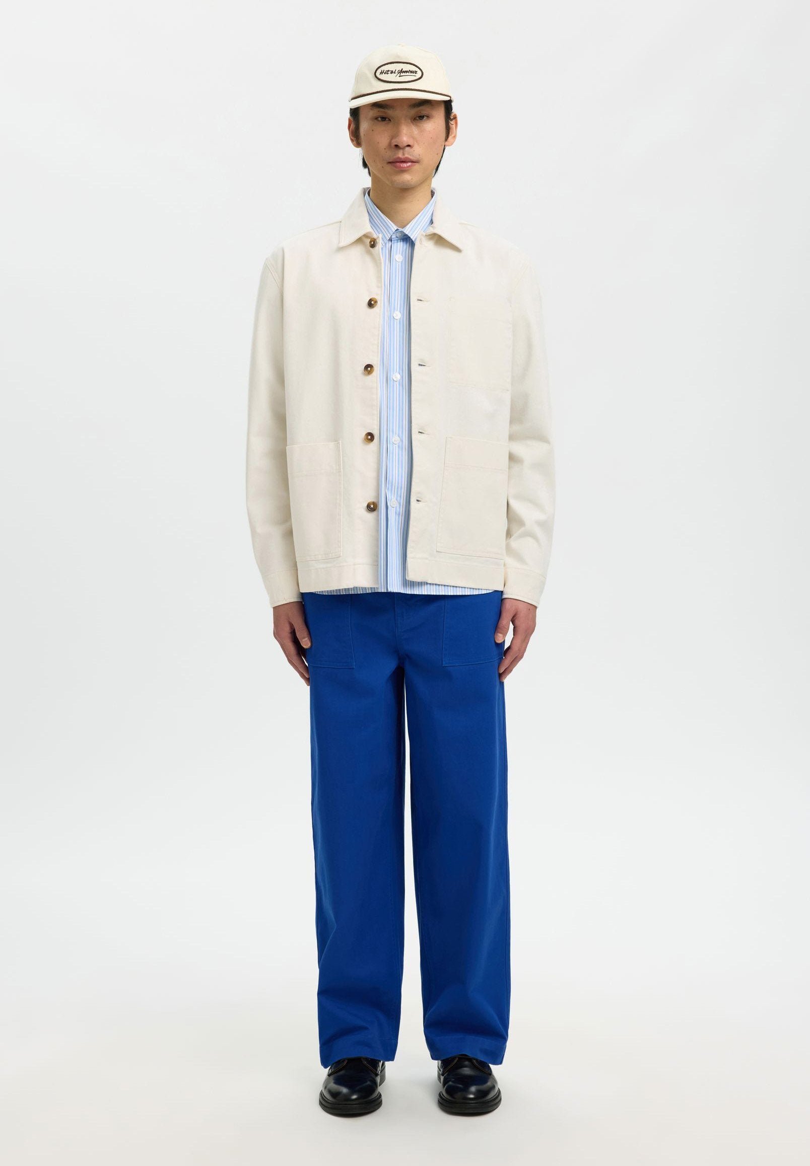Selected SLHREGULAR HOTEL AMOUR OVERSHIRT