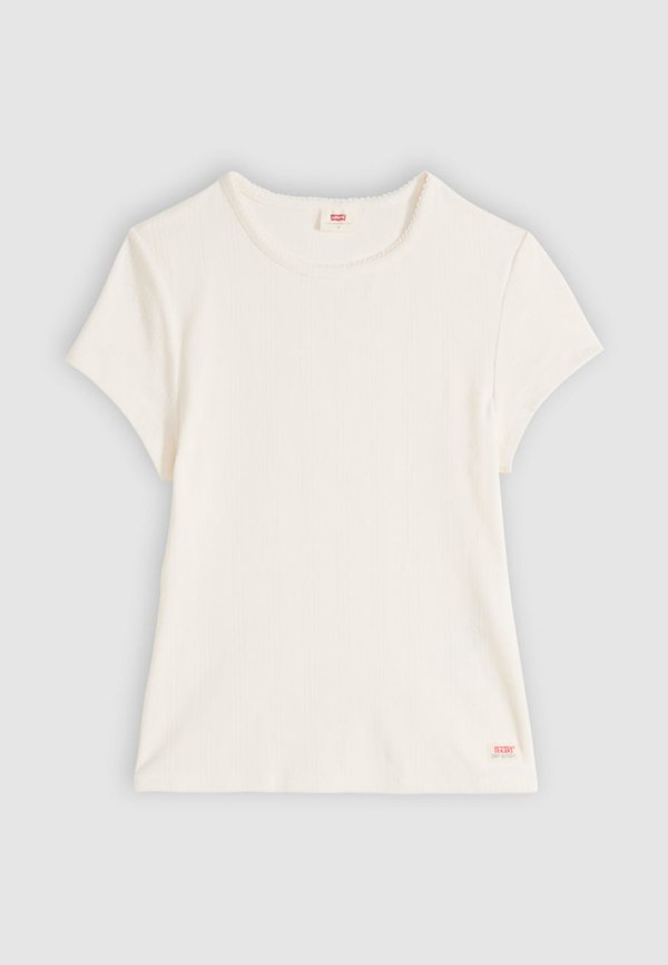 Levi's® DRY GOODS TEE - Print T-shirt - egret