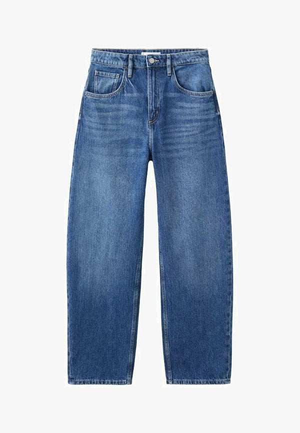 Mango ADULT - Relaxed fit jeans - dark blue